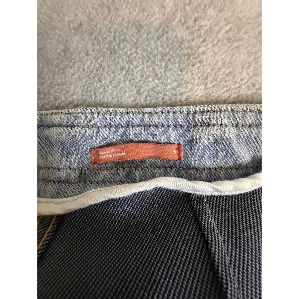 Pilcro High-Rise Trouser Bootcut Jeans Light Wash Denim Size 6 - Picture 4 of 6